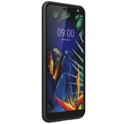 LG K40 kieto silikono TPU juodas dėklas - nugarėlė / Priedai.lt