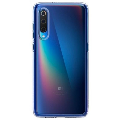 Xiaomi Mi 9 Lite kieto silikono TPU skaidrus dėklas - nugarėlė / Priedai.lt