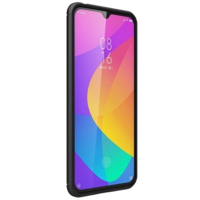 Xiaomi Mi 9 Lite kieto silikono TPU juodas dėklas - nugarėlė / Priedai.lt
