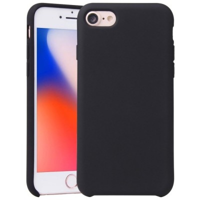 Apple iPhone 7 / 8 / SE 2020 „Shell“ kieto silikono TPU juodas dėklas - nugarėlė / Priedai.lt