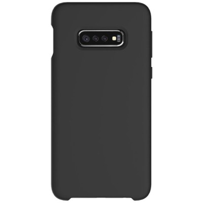 Samsung Galaxy S10e „Shell“ kieto silikono TPU juodas dėklas - nugarėlė | Priedai.lt