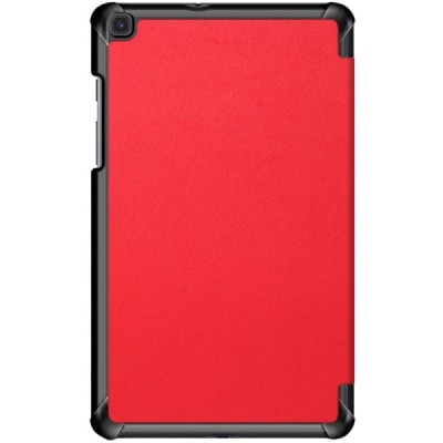Samsung Galaxy Tab A 8.0 (T290, T295) atverčiamas raudonas odinis dėklas - knygutė | Priedai.lt