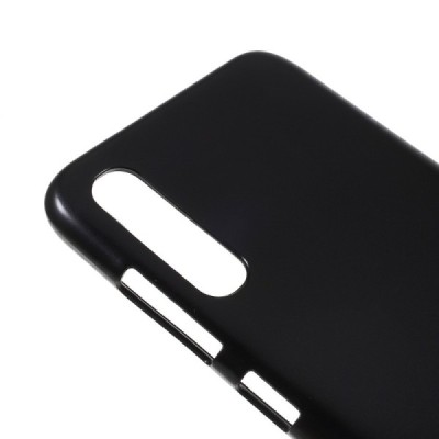 Samsung Galaxy A70 (A705F) Mercury juodas kieto silikono (TPU) dėklas / Priedai.lt
