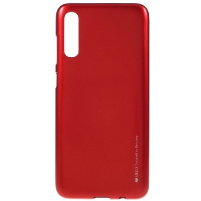 Samsung Galaxy A70 (A705F) Mercury raudonas kieto silikono (TPU) dėklas / Priedai.lt
