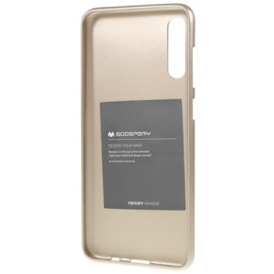 Samsung Galaxy A70 (A705F) Mercury auksinis kieto silikono (TPU) dėklas / Priedai.lt