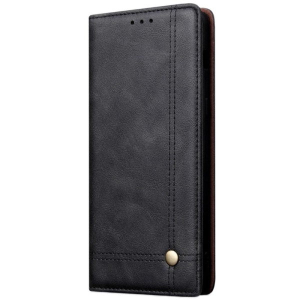 „Deluxe“ atverčiamas dėklas - juodas (Xperia 10)