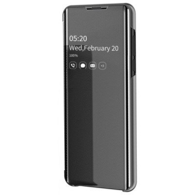 Samsung Galaxy A50 A505F (A50s A507F, A30s A307F) plastikinis atverčiamas juodas dėklas / Priedai.lt