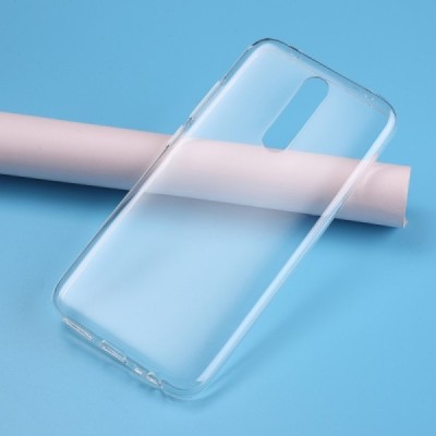 Xiaomi Redmi 8 kieto silikono TPU skaidrus dėklas - nugarėlė | Priedai.lt