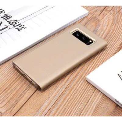 Samsung Galaxy Note 8 (N950F) plastikinis atverčiamas auksinis dėklas | Priedai.lt