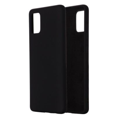 Samsung Galaxy A51 (A515) Shell kieto silikono TPU juodas dėklas - nugarėlė | Priedai.lt