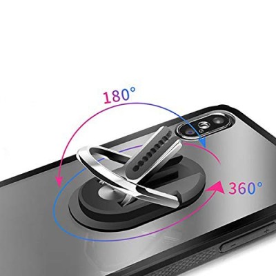 „Hicucoo“ Kickstand juodas automobilinis telefono laikiklis (į vėdinimo groteles) | Priedai.lt
