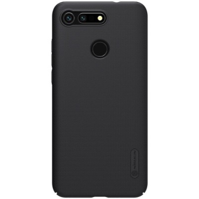 Huawei Honor View 20 (V20) Nillkin Frosted Shield juodas plastikinis dėklas | Priedai.lt