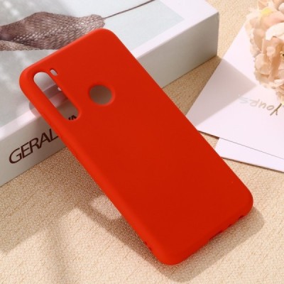 Xiaomi Redmi Note 8T Shell kieto silikono TPU raudonas dėklas - nugarėlė | Priedai.lt