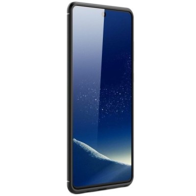 Samsung Galaxy Note10 Lite (N770F) Carbon kieto silikono TPU juodas dėklas - nugarėlė | Priedai.lt
