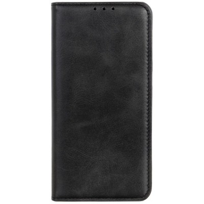 Xiaomi Redmi 8 juodas odinis atverčiamas dėklas | Priedai.lt