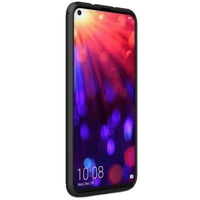 Huawei Honor View 20 (V20) kieto silikono TPU juodas dėklas - nugarėlė | Priedai.lt