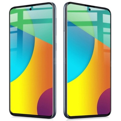 Samsung Galaxy A51 (A515) apsauginis ekrano stiklas „Mocolo“ 9H Tempered Glass (juodas, pilnai dengiantis) 0.26 mm | Priedai.lt
