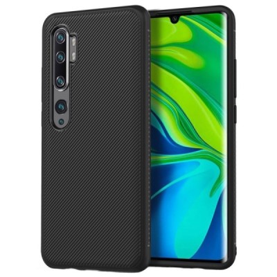 Xiaomi Mi Note 10 (10 Pro) kieto silikono TPU juodas dėklas - nugarėlė | Priedai.lt