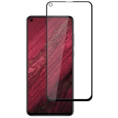Huawei Honor View 20 (V20) Mocolo 9H Tempered Glass sustiprintos apsaugos juodas pilnai dengiantis apsauginis ekrano stiklas 0,2