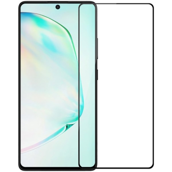„Nillkin“ CP 9H Tempered Glass apsauginis ekrano stiklas 0.33 mm - juodas (Galaxy S10 Lite)