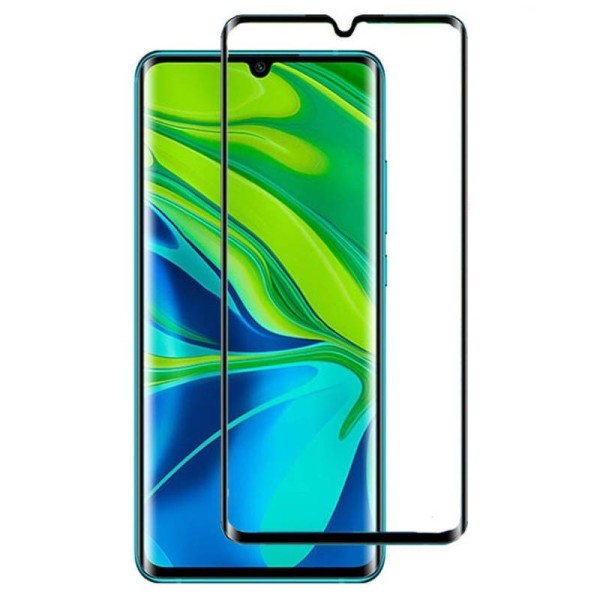 „3D Rewan“ Tempered Glass apsauginis ekrano stiklas 0.26 mm - juodas (Mi Note 10 / Mi Note 10 Pro / Mi Note 10 Lite)