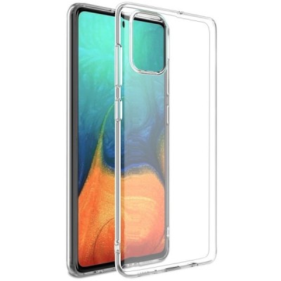 Samsung Galaxy A71 (A715F) kieto silikono TPU skaidrus dėklas - nugarėlė / Priedai.lt