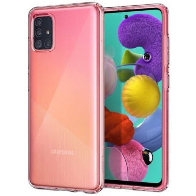 Samsung Galaxy A51 (A515F) kieto silikono TPU skaidrus dėklas - nugarėlė | Priedai.lt