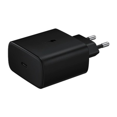 Originalus „Samsung“ Super Fast Charging 45W EP-TA845 įkroviklis su Type-C laidu 5A - juodas | Priedai.lt