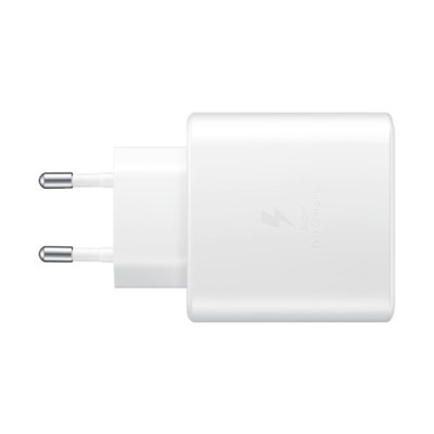 Originalus „Samsung“ Super Fast Charging 45W EP-TA845 įkroviklis su Type-C laidu 5A - baltas | Priedai.lt