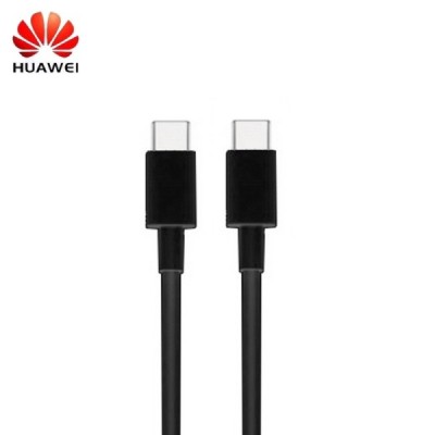 Oficialus Huawei Type-C Type-C juodas laidas 1 m (LX-1030, originalus) / Priedai.lt
