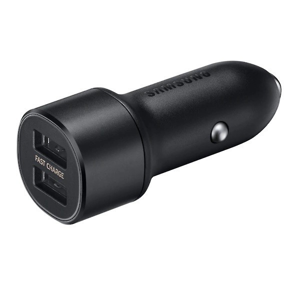„Samsung“ Dual Fast Charge automobilinis įkroviklis (15W) - juodas