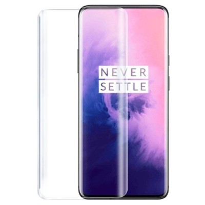 OnePlus 7 Pro (7T Pro) Mocolo UV Light Irradiation sustiprintos apsaugos skaidrus pilnai dengiantis apsauginis ekrano stiklas 0,