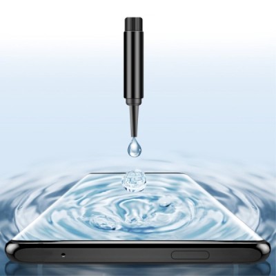 OnePlus 7 Pro (7T Pro) Mocolo UV Light Irradiation sustiprintos apsaugos skaidrus pilnai dengiantis apsauginis ekrano stiklas 0,