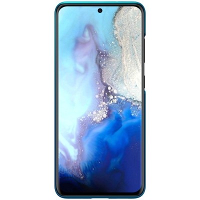 Samsung Galaxy S20 Nillkin Frosted Shield mėlynas plastikinis dėklas, nugarėlė | Priedai.lt
