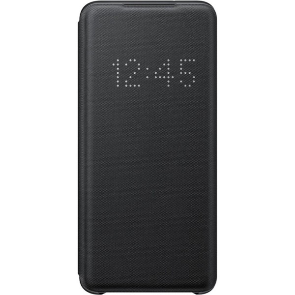 „Samsung“ Smart Led View Cover atverčiamas dėklas - juodas (Galaxy S20)