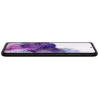 Samsung Galaxy S20+ Plus (G986) Spigen Liquid Air juodas kieto silikono dėklas - nugarėlė | Priedai.lt