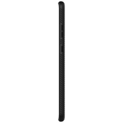 Samsung Galaxy S20+ Plus (G986) Spigen Liquid Air juodas kieto silikono dėklas - nugarėlė | Priedai.lt