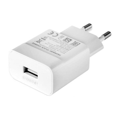 Originalus „Huawei“ Quick Charge 18W baltas kelioninis (sieninis) pakrovėjas (įkroviklis) HW-059200EHQ | Priedai.lt