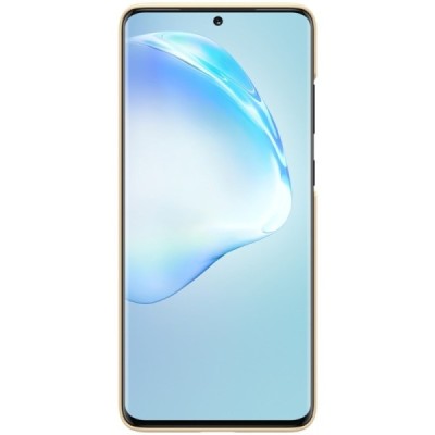 Samsung Galaxy S20+ Plus (G985) Nillkin Frosted Shield auksinis plastikinis dėklas, nugarėlė | Priedai.lt