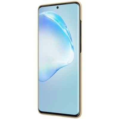Samsung Galaxy S20+ Plus (G985) Nillkin Frosted Shield auksinis plastikinis dėklas, nugarėlė | Priedai.lt