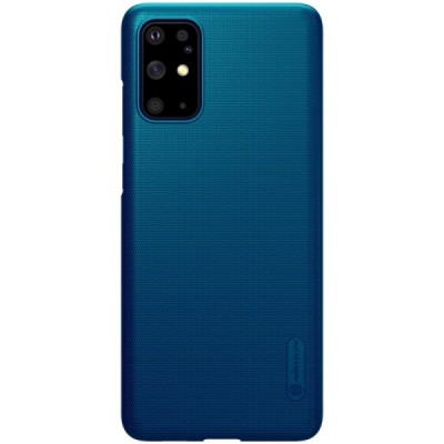 Samsung Galaxy S20+ Plus (G985) Nillkin Frosted Shield mėlynas plastikinis dėklas, nugarėlė | Priedai.lt