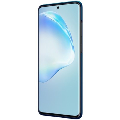 Samsung Galaxy S20+ Plus (G985) Nillkin Frosted Shield mėlynas plastikinis dėklas, nugarėlė | Priedai.lt