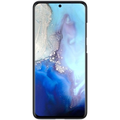 Samsung Galaxy S20 Ultra (G988) Nillkin Frosted Shield juodas plastikinis dėklas, nugarėlė | Priedai.lt