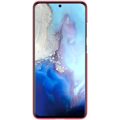 Samsung Galaxy S20 Ultra (G988) Nillkin Frosted Shield raudonas plastikinis dėklas, nugarėlė | Priedai.lt