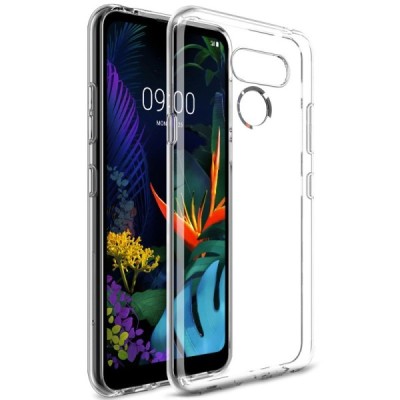 LG K40S (LM-X430) kieto silikono TPU skaidrus dėklas - nugarėlė | Priedai.lt