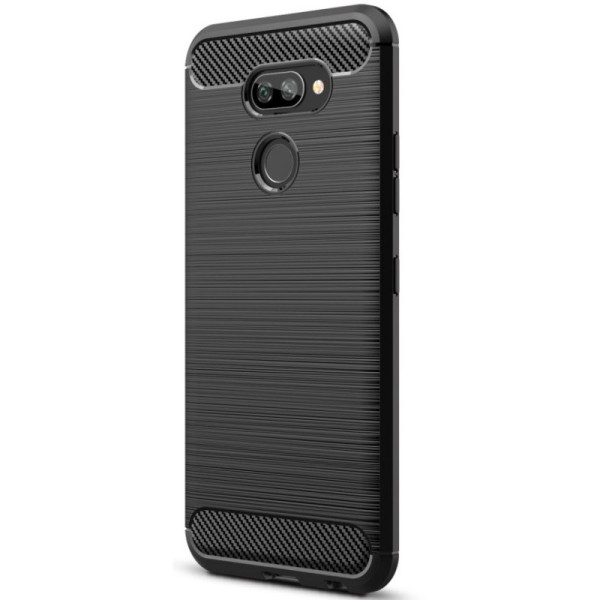„Carbon“ kieto silikono (TPU) dėklas - juodas (K40S)