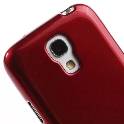 Mercury raudonas Samsung Galaxy S4 mini TPU kieto silikono dėklas (nugarėlė) / Priedai.lt