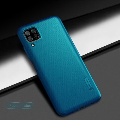 Huawei P40 Lite Nillkin Frosted Shield mėlynas plastikinis dėklas, nugarėlė | Priedai.lt
