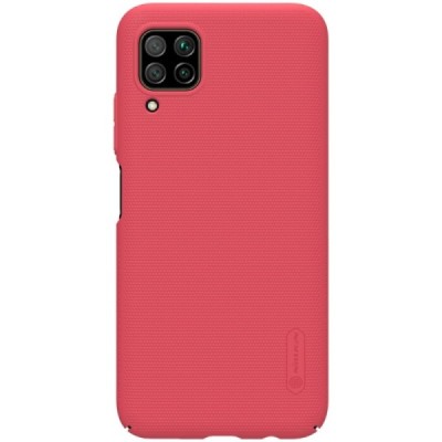 Huawei P40 Lite Nillkin Frosted Shield raudonas plastikinis dėklas, nugarėlė | Priedai.lt