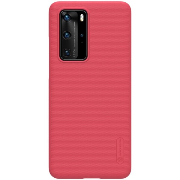 „Nillkin“ Frosted Shield dėklas - raudonas (P40 Pro)